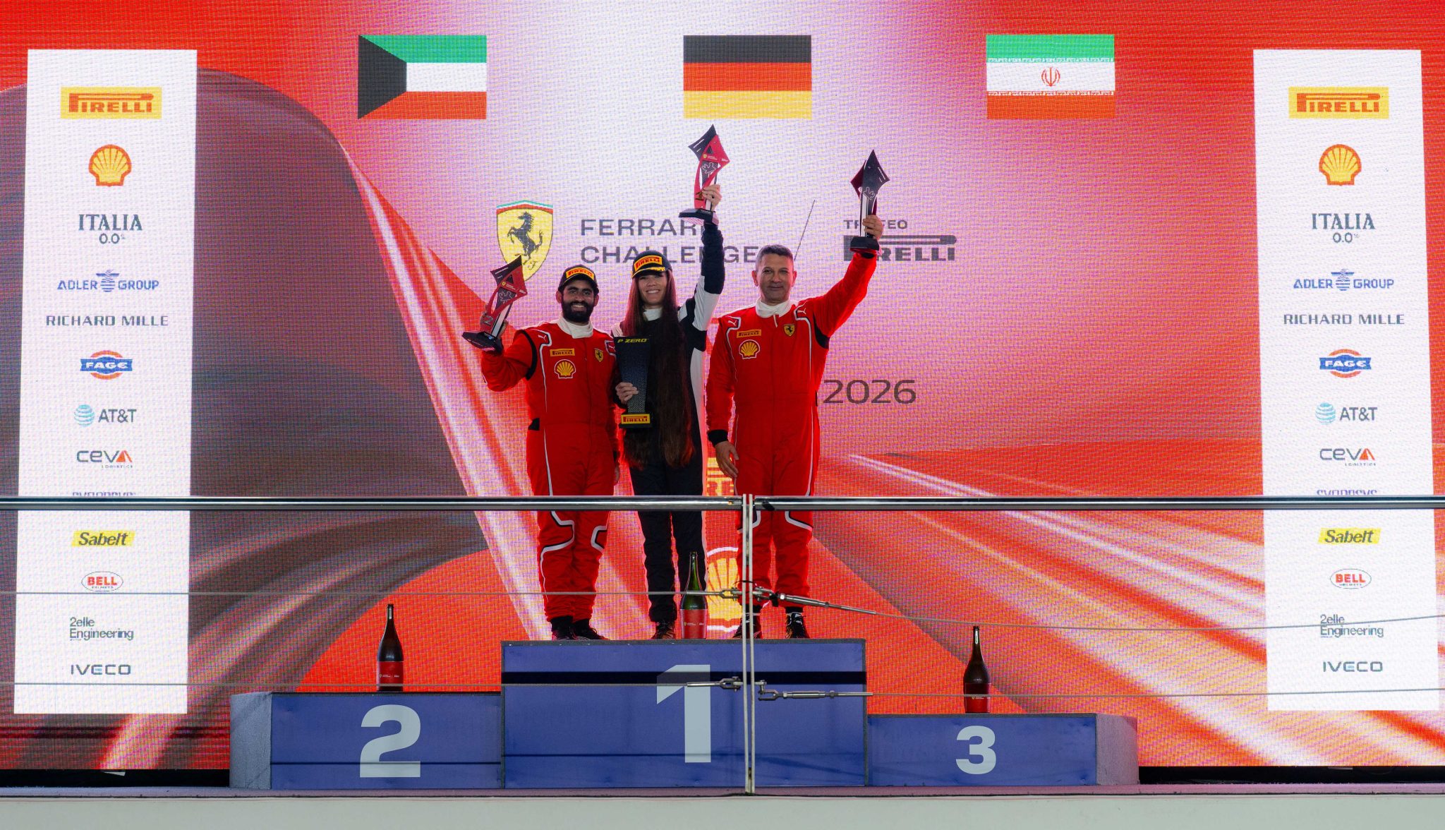 Al Kabbani e Hartge firmano il prologo perfetto del Ferrari Challenge ...