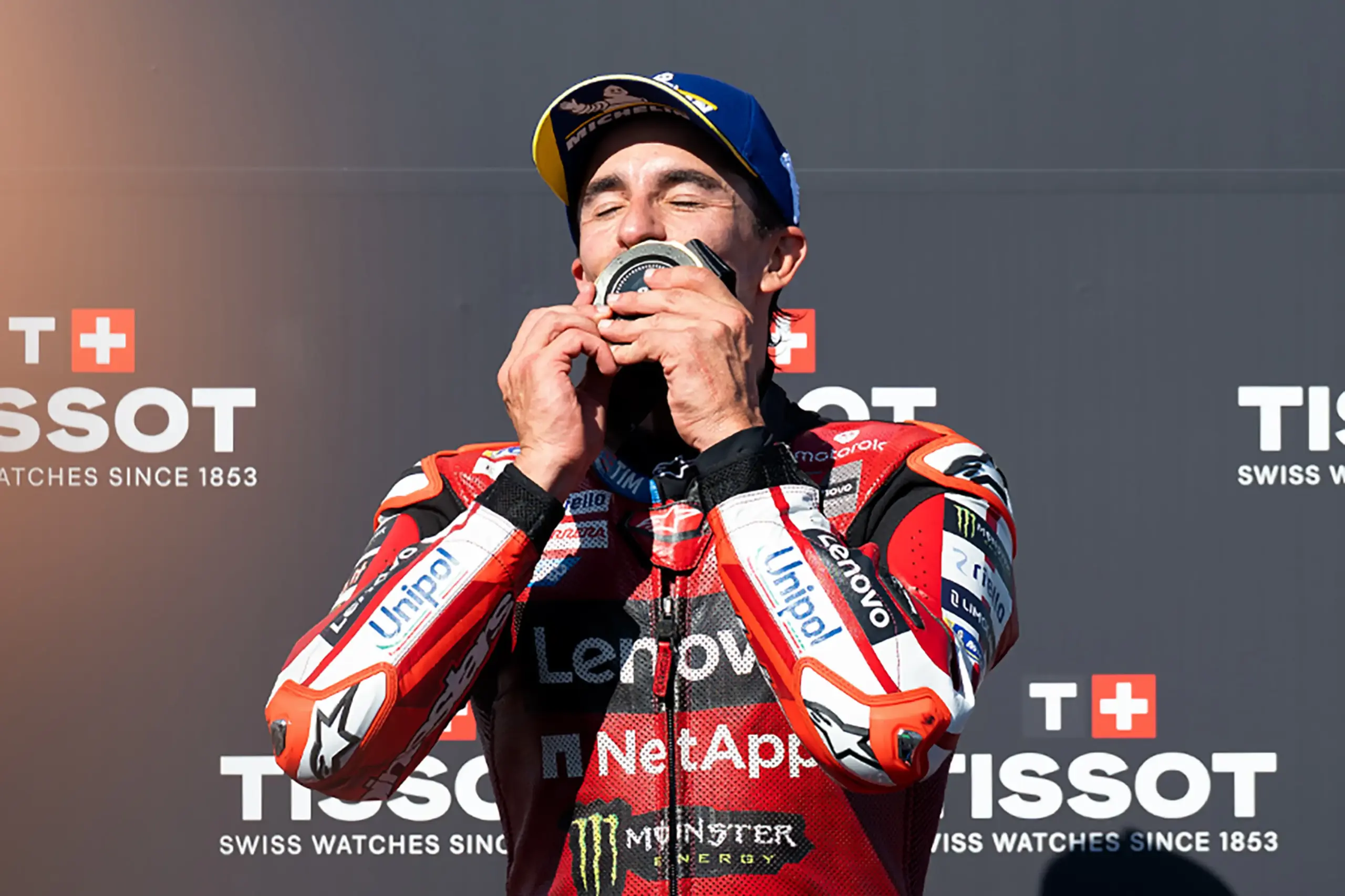MotoGP Misano, Marquez vince la Sprint e si avvicina a Martin: Bagnaia solo 13°