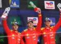 Ferrari ritrova il podio a Barcellona: la 50 è terza, pneumatici e strategia frenano la 51